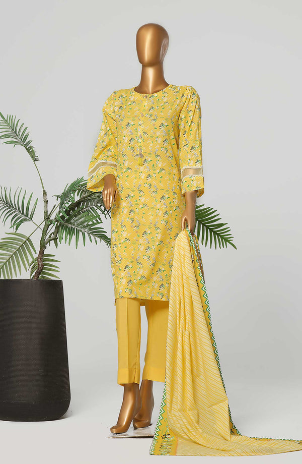 Amna Khadija Wrinkle Free Print Collection Vol 23 D-1138 B