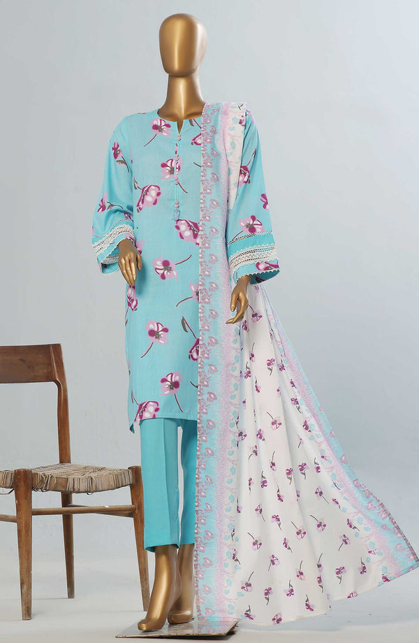 Amna Khadija Wrinkle Free Print Collection Vol 23 D-1140 B