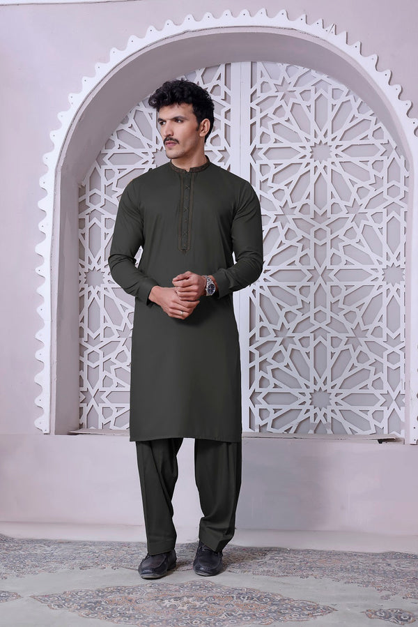 TGM Kameez Shalwar Suit Eid Collection Arctic Wolf