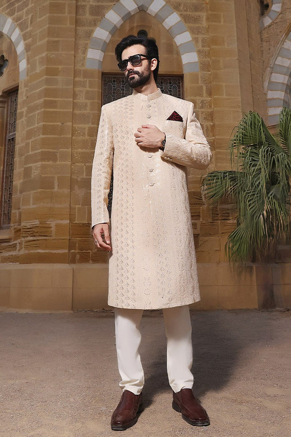 TGM Sherwani Collection Cinammon Spice