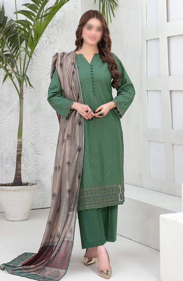 Pegah Schiffli Embroidered Cotton Collection D 2150