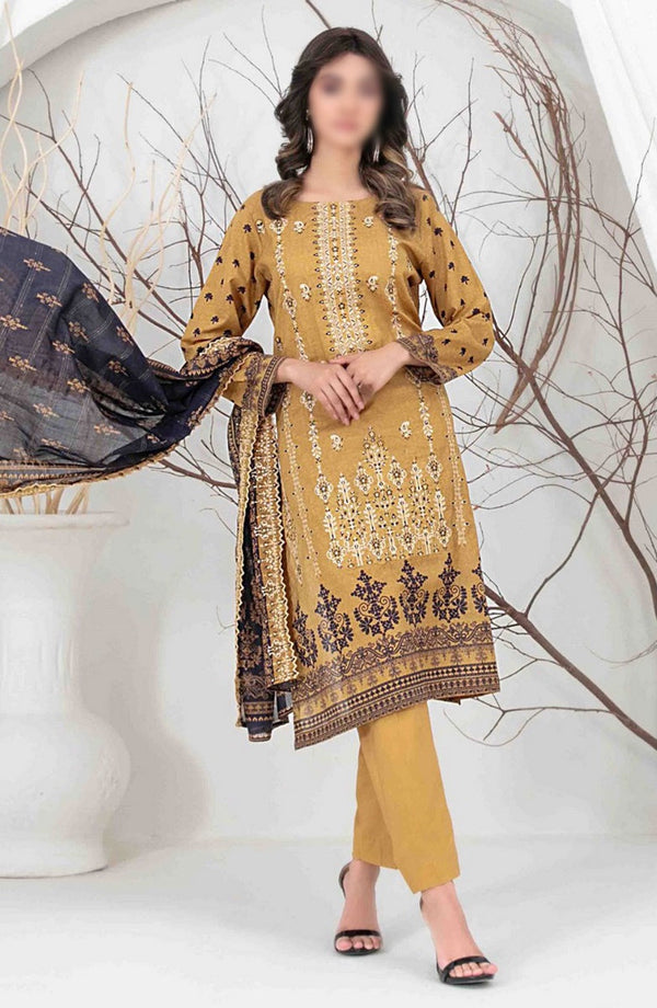 Lamiyah - Embroidered Digital Printed Lawn Collection 2024 D 2464