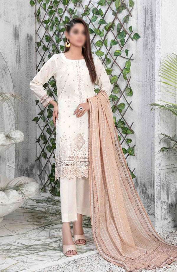 BADEAH Embroidered Digital Printed Lawn Collection 2024 D-2616