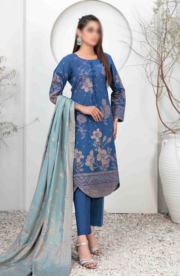 Ifsha - Lawn Broshia Banarsi 3pcs Collection By Tawakkal Fabrics D 2796