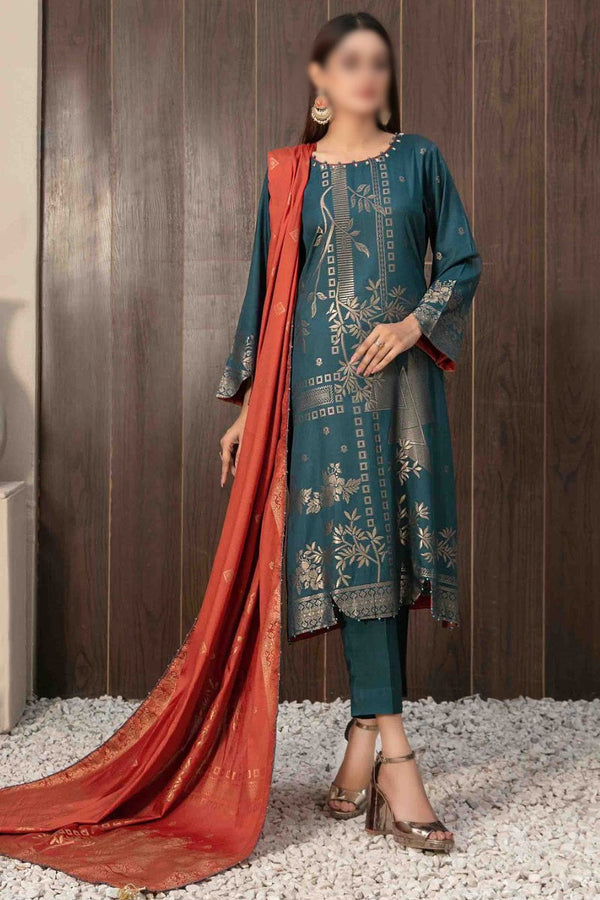 OUMARA Staple  Broshia Banarsi 3-Piece Collection 2023 D 1063