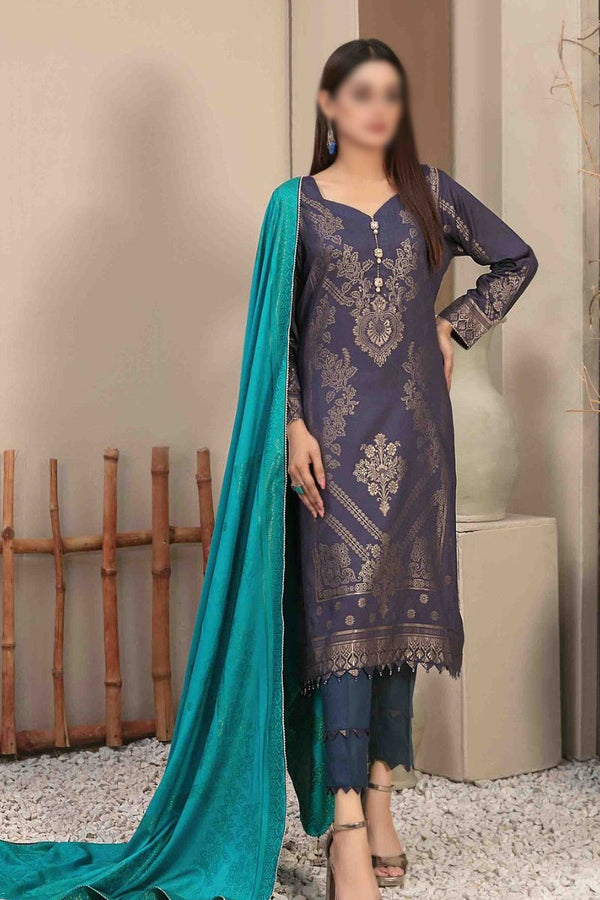 OUMARA Staple  Broshia Banarsi 3-Piece Collection 2023 D 1067