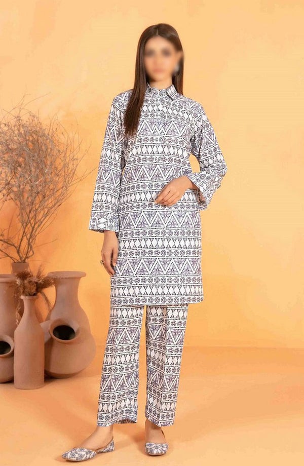 Amsal - Stitched Digital Printed 2pcs Collection with Khussa D 2755