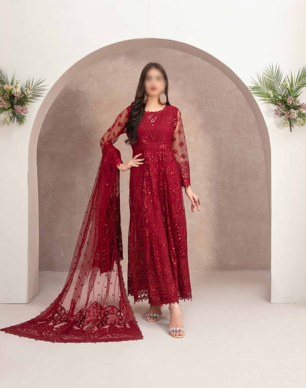 SENYAH Fancy Heavy Embroidered Maxi Collection 2023 D 8291