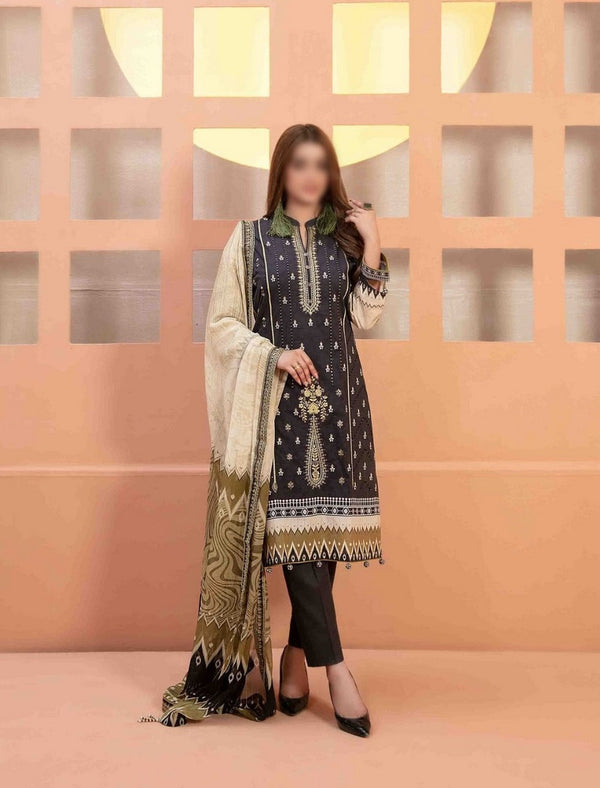 Mayaah Embroidered Lawn Digital Print Collection By Tawakkal Fabrics D 8953