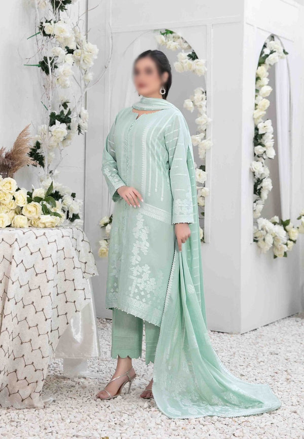 AFRA Lawn Broshia Banarsi Collection 2023 D 9208