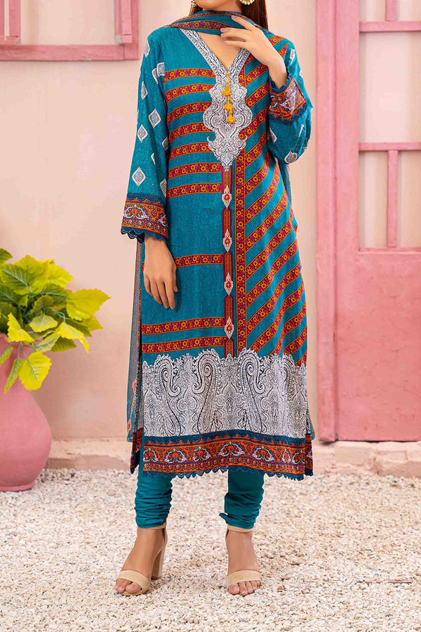 Designer Lawn Chiffon Dupatta Collection DCD 07