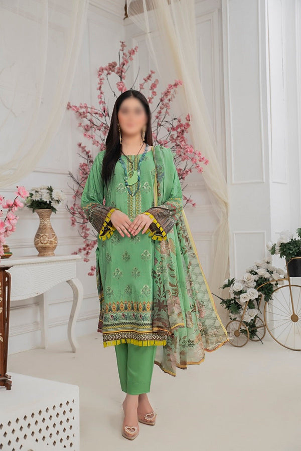 Amna Khadija Parishay Digital Print and Embroidered Viscose Collection DEE 003