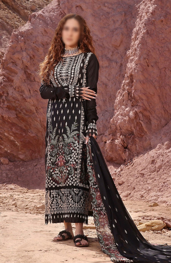 Afsoon Embroidered Lawn Collection 2024 By Humdum Design 01
