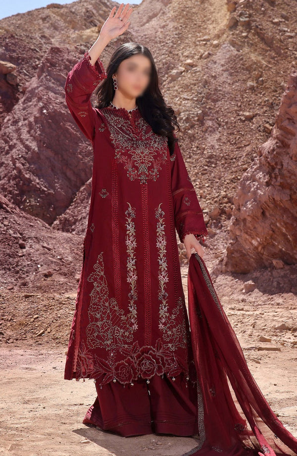 Afsoon Embroidered Lawn Collection 2024 By Humdum Design 05