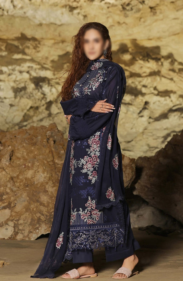 Afsoon Embroidered Lawn Collection 2024 By Humdum Design 08