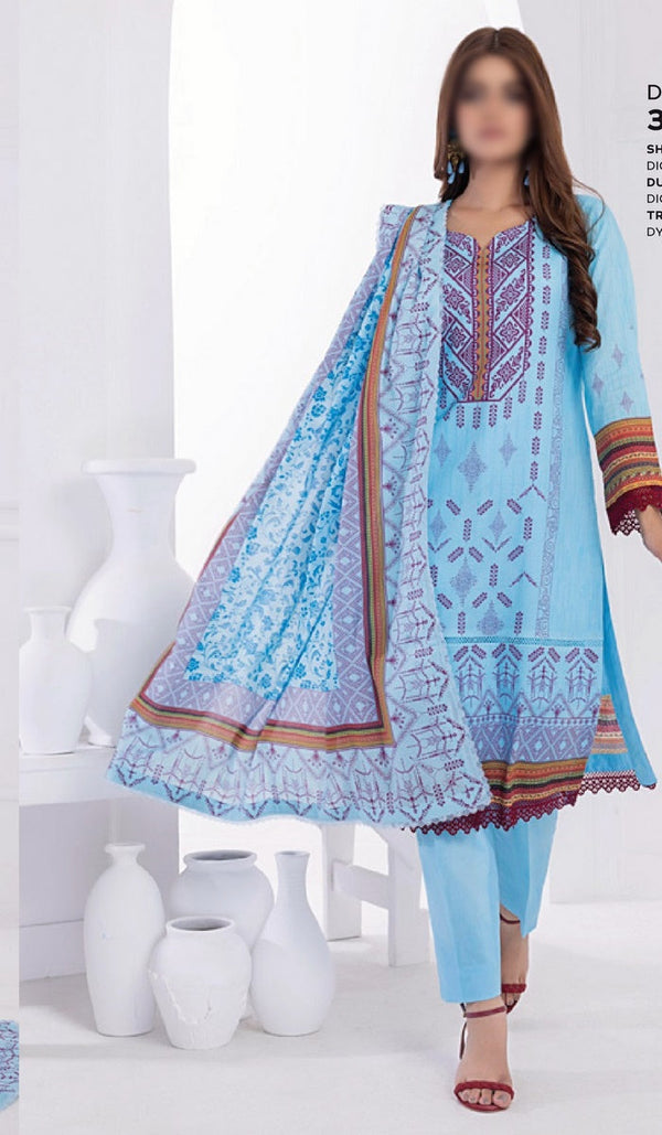 ANUM DIGITAL PRINTED LAWN  Collection Vol 02 Design 03