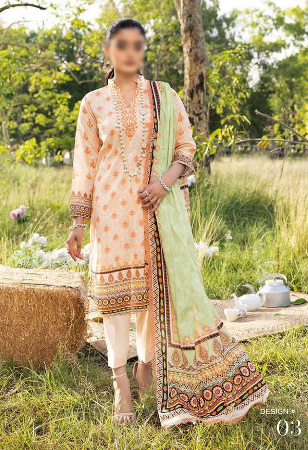 ANUM DIGITAL PRINTED LAWN Collection Vol 03 Design 03