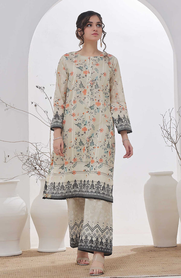 Floral Vibes CO Ords Sets by Amna Khadija D-05