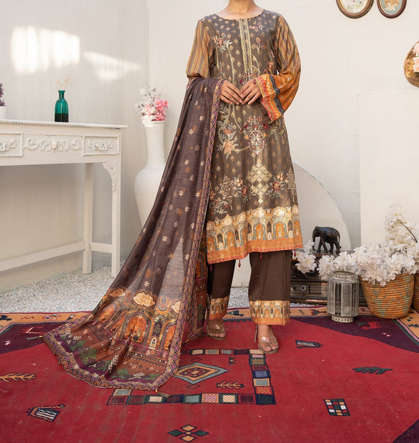 Masakkali Viscose Broshia Jacquard Collection by Amna Khadija Design 01