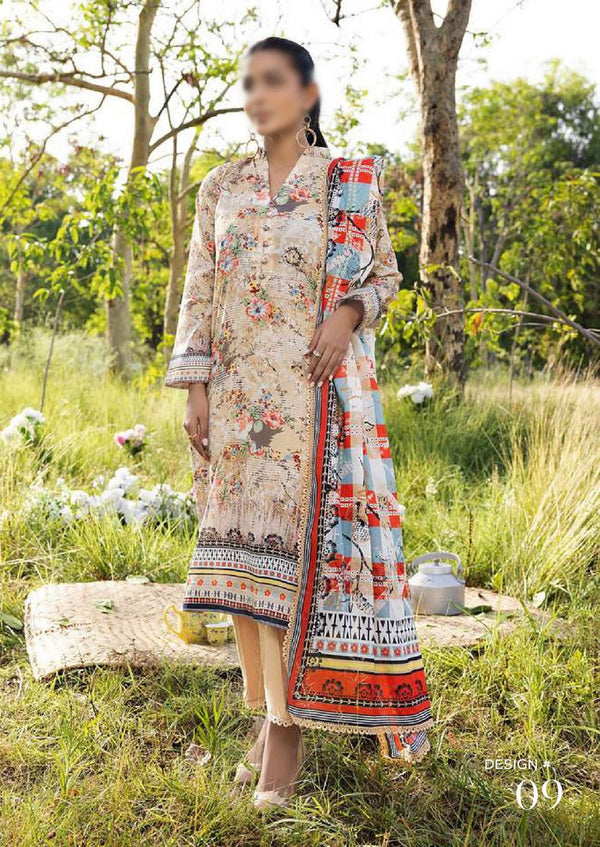 ANUM DIGITAL PRINTED LAWN Collection Vol 03 Design 09