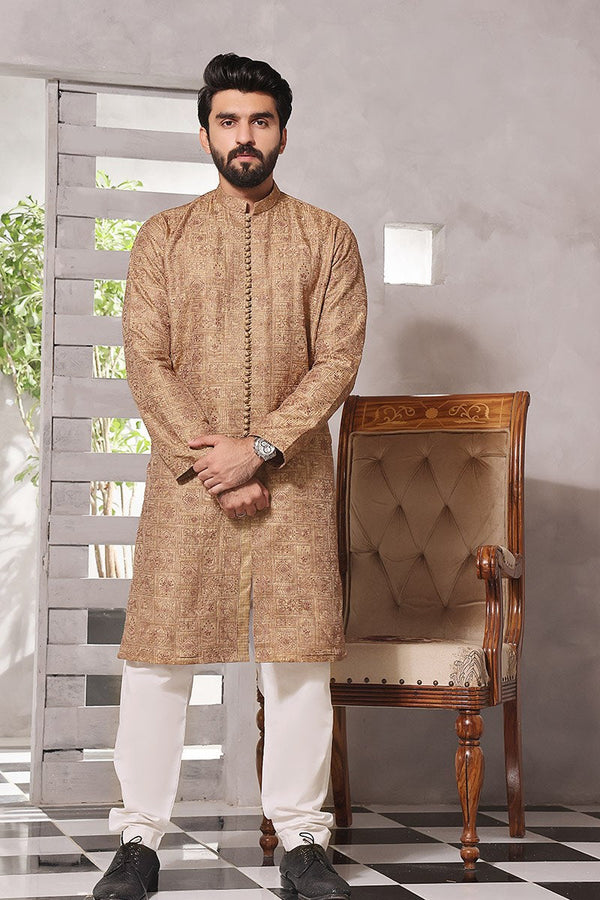 TGM Fancy Kurta Pyjama Collection 2023 Gleaming Gold