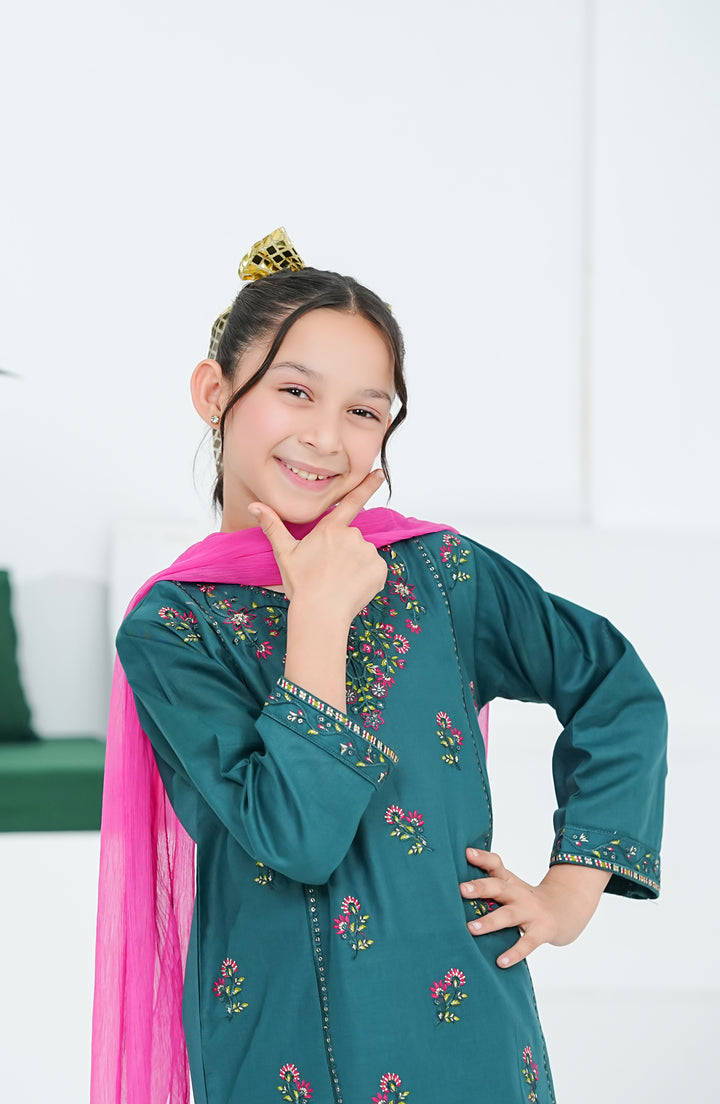 Gurya Shernaz Raya by Amna Khadija Embroidered Cotton Stitched 3 Piece ...