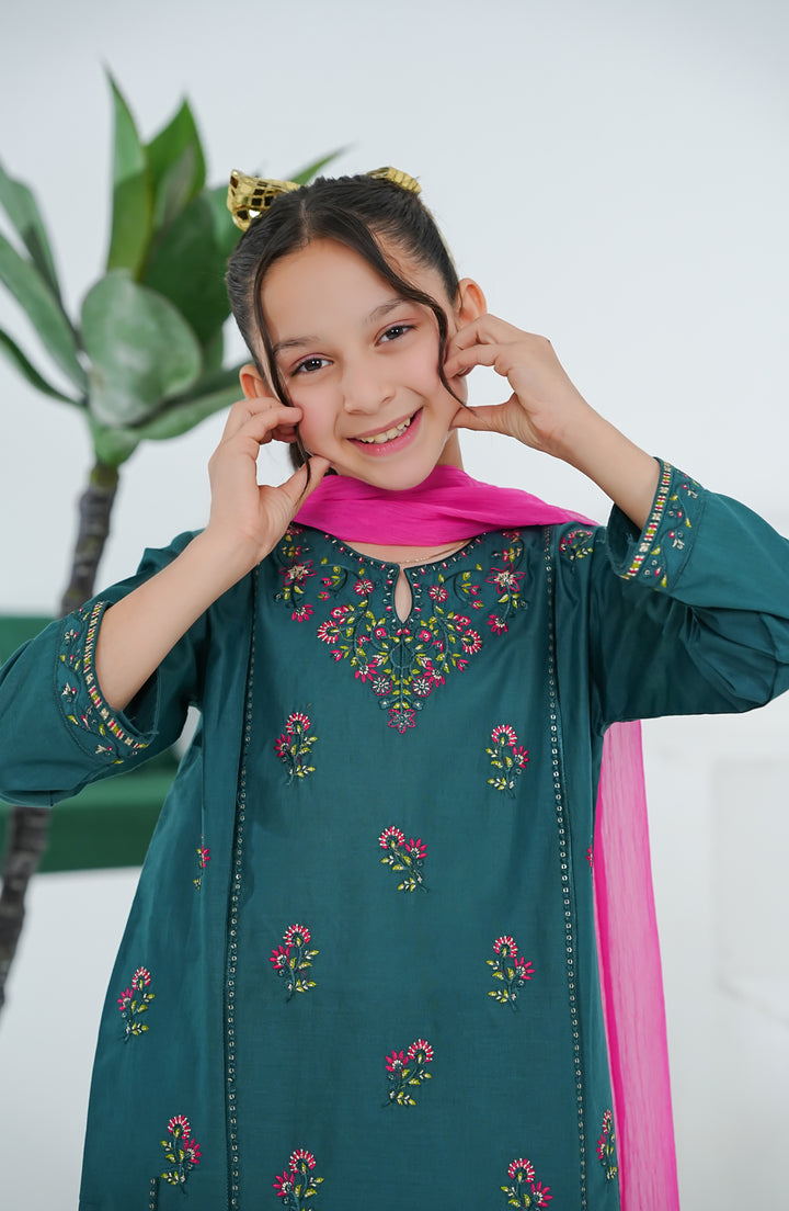 Gurya Shernaz Raya by Amna Khadija Embroidered Cotton Stitched 3 Piece ...