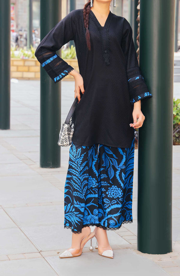 Heba Pret Cotton Jacquard Drop II By Amna Khadija D-04