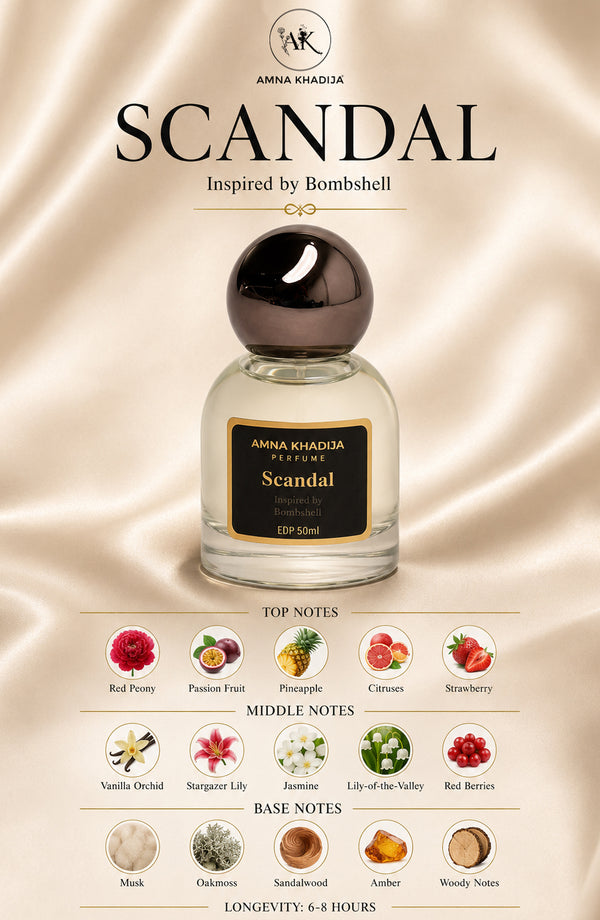 SCANDAL Inspired by Bombshell - AM26WPTR- Women Perfume
