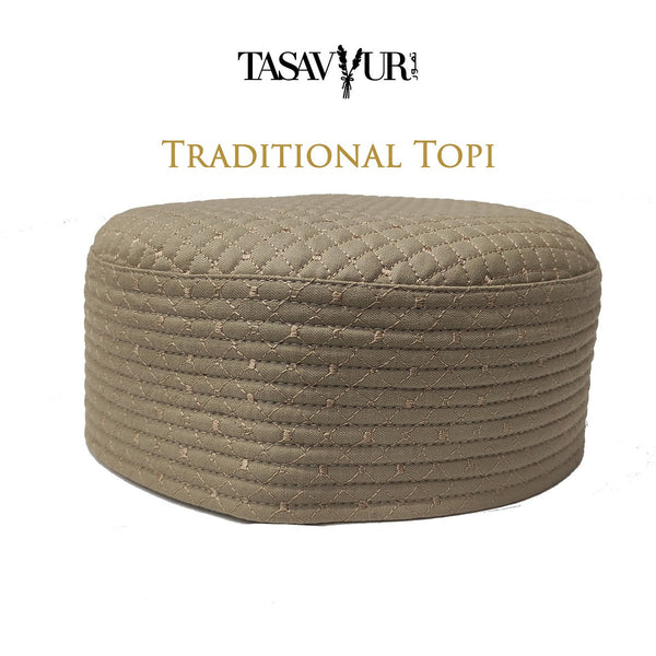 Tasavur Traditional Topi Turkish Cap EMD C. Coffee