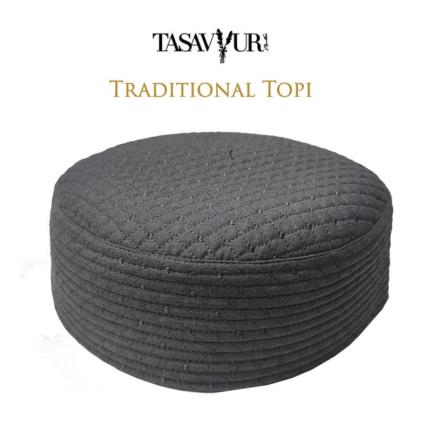 Tasavur Traditional Topi Turkish Cap EMD C. Grey