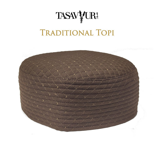 Tasavur Traditional Topi Turkish Cap + EMD C. BROWN