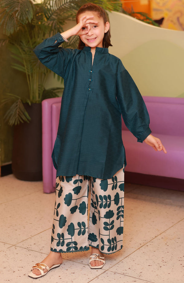 Amna Khadija Casual Cotton Stitched 2 Piece Suit - BBMDD-11D - AM25BNBD3 - Blue - Eid Collection